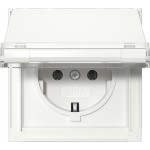 GIRA 441066 SCHUKO-Steckd. KD + BSF Gira TX_44 Reinweiß 