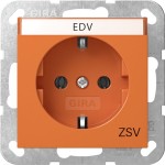 GIRA 4457109 SCHUKO-Steckd. BSF ZSV System 55 Orange 