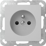 Gira 4485015 Steckdose 16 A 250 V~ mit Erdungsstift und erhöhtem Berührungsschutz (Safety Plus) 