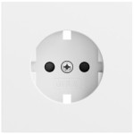 Gira 492172 Abdeckung für SCHUKO-Steckdose 16 A 250 V~ mit erhöhtem Berührungsschutz (Safety Plus (Ersatzteil) (Zubehör) 