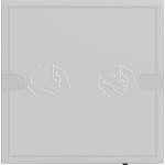 GIRA 5001028 Tastsens.4.95 Komfort 1f OneKNX Anthrazit 