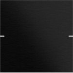 GIRA 5021126 Wippenset 1f Tastsens.4.95 Alum.Schwarz(elox.) 