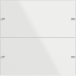 GIRA 502212 Wippenset 2f Tastsens.4.95 G Weiß 