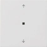 Gira 5105112 RF Multi Bedienaufsatz 1-fach mit Pfeilsymbolen für KNX zur Steuerung von System 3000 Einsätzen Reinweiß 