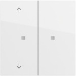 Gira 510870 Multi Bedienaufsatz 2-fach mit Pfeilsymbolen für KNX zur Steuerung von System 3000 Einsätzen und entfernten 