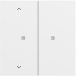 Gira 510872 Multi Bedienaufsatz 2-fach mit Pfeilsymbolen für KNX, kompatibel mit System 70 Programmübergreifend 