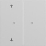 Gira 510876 Multi Bedienaufsatz 2fach mit Pfeilsymbolen für KNX zur Steuerung von System 3000 Einsätzen und entfernten 