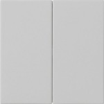 GIRA 5362015 S3000 Bedienaufs. 2f System 55 Grau m 