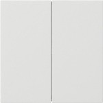 GIRA 5362112 S3000 Bedienaufs. 2f Flächenschalter Reinweiß 