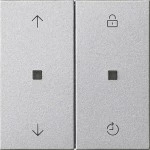 GIRA 536326 S3000 Bedienaufs. Memory Pfeile System 55 F Alu 