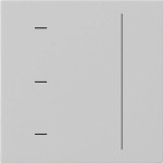 GIRA 5365015 S3000 Touchaufs. System 55 Grau m 