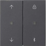 GIRA 536728 S3000 Jal.-/Schaltuhr BT Pfeile System 55 Anthrazit 