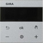 GIRA 539326 S3000 RTR Display System 55 F Alu 