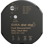 GIRA 542200 Funk Steuereinheit DALI 1f Mini Gira eNet 