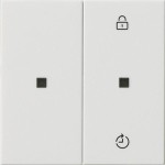 GIRA 549303 Gira eNet Funk Bedienaufs. Memory System 55 Reinweiß 