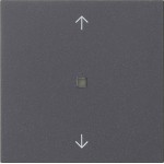 GIRA 549428 Gira eNet Funk Bedienaufs. Pfeile System 55 Anthrazit 