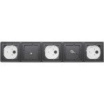 GIRA 5505902 AP-Gehäuse 5f System 106 Verkehrsweiß(lack.) 