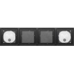 GIRA 551400 Gehäuse flächenbündig 4f System 106 