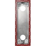 Gira 552400 Gira Einbaudose flächenbündig 4-fach passend für System 106. Senkrechte und waagerechte Montage möglich 