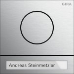 GIRA 5565926 Türstationsmod. System 106 Aluminium 