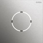 Gira 5578914 Frontplatte aus Edelstahl V4A passend für Sprachmodul der Serie System 106 