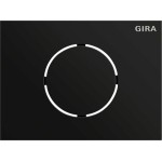 GIRA 5579925 Frontpl. Türstationsmodul System 106 Schwarz m 