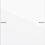 GIRA 575103 Wippenset 1f Tastsens.4.55 Reinweiß 