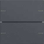 GIRA 575228 Wippenset 2f Tastsens.4.55 Anthrazit 