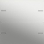 GIRA 5752600 Wippenset 2f Tastsens.4.55 Edelstahl 