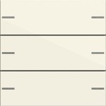 GIRA 575301 Wippenset 3f Tastsens.4.55 System 55 Cremeweiß 