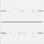 GIRA 576227 Wippenset 2f indiv. Tastsens.4.55 Reinweiß m 