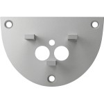 Gira 814126 Standfuß passend für Gira Energiesäule 1400 - 1600 mm in Aluminiumoptik 