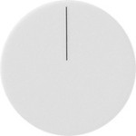 Gira 830527 Stellrad für Stetigregler KNX in Reinweiß seidenmatt passend für System 55 Programmübergreifend 