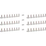 Gira 831300 Set mit 6 einpoligen Phasenschienen und 4 Endkappen für Schaltaktor 16-fach und Jalousieaktor 8-fach 