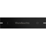 Gira 8324126 Wippe für Wippenset 4-fach individuell für Tastsensor 4.95 in Aluminium schwarz eloxiert 