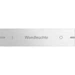 Gira 832417 Wippe für Wippenset 4-fach individuell für Tastsensor 4.95 aus eloxiertem Aluminium 