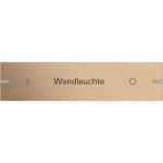 Gira 832438 Wippe passend für TS4 Wippenset 4-fach individuell für Tastsensor 4.95 in Bronze 