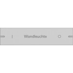 Gira 8324915 Wippe für Wippenset 4-fach individuell für Tastsensor 4.95 in Aluminium Grau matt lackiert 