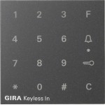 Gira 851328 Aufsatz Codetastatur in Anthrazit passend für das System 55 Programmübergreifend von 