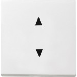 Gira 861627 Ersatzteil Wippe mit Bedruckung Pfeilsymbole Reinweiß seidenmatt 