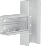 Hager BR6510087035 T-Stück aus Grundprofil zu BR 68x100mm Oberteil 80mm lichtgrau 