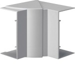 Hager BR651304H7035 Inneneck einstellbar zu BR/H/N/A/S 68x130mm Oberteil 80mm halogenfrei lichtgrau 