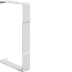 Hager BR8517079016 Schnittkaschierung zu BR/A/S 85x170mm Oberteil 80mm aus Stahlblech verkehrsweiß 