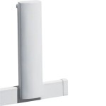 Hager COL40110SET19016 Abdeckung der Verbindung Unterputz zu Sockelleiste 40x110x400mm verkehrsweiß 
