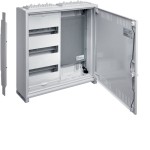 Hager FWB32K1 Feldverteiler AP,univers ,IP31,SKII 36PLE+Mediafeldig mit geschlossener Tür 500x550x161mm QC 