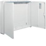 Hager FWB54D Feldverteiler AP univers IP44 SKII 240PLE 4x5 Reihen 800x1050x161mm leer mit Tür 