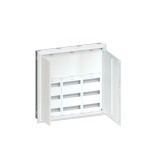 Hager FWU53N Feldverteiler UP 108PLE mit Abdeckung 150mm IP30 SKII Nische 807x815x115mm 