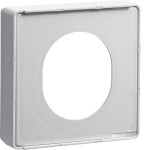 Hager G33759016 Blende CEE-Steckdose schnittkaschierend halogenfrei zu DA200 verkehrsweiß 