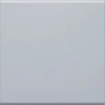 Hager GW1BLAN Wippe 1-fach für Schalter/Taster, für Rahmenblende 55, hfr, lack alu 