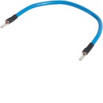 Hager K67A Kabelbrücke NYAF 10mm² Länge: 250mm Stift / Stift Farbe: Blau 